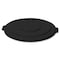 Rubbermaid Commercial BRUTE(R) 55 gal Trash Can Lid, Flat Black, Resin, 0 Openings 26 3/4 in W/Dia 1779738 - alternate 2