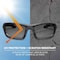 Ergodyne ODIN, Safety Glasses, Uncoated, Smoke Lens, Kryptek Typhon Frame, Full-Frame, Polarized ODIN-PZTY - alternate 2