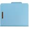 Smead Folder, Classf, Ltr, 2 Div, Be, PK10 14021 - alternate 3