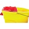 Rubbermaid Commercial 4 1/2 gal Oval Dirty Water Bucket, 14 in H, 10 in Dia, Red, Plastic 2064907 - alternate 4