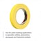 3M Painter's Tape, 18 mm W x 55 m L, 6.3 mil Thick, Yellow, Rubber Adhesive, 48 PK 301+ - alternate 9