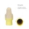 3M Twist-On Wire Connector, 12 AWG Max, Tan, Yellow, Plastic Insulation, 600 V, 500 PK T/Y+Jug - alternate 5