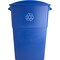 Genuine Joe 23 Gal Recycling Lid, Blue, 20.5" W/Dia GJO98219 - alternate 2