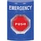 Safety Technology International Emergency Push Button, Blue, Red Button SS2409EM-EN - alternate 2