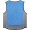 Ergodyne Cooling Vest, PVA, Evaporative, Up to 4 hr Max Cooling Time, Zipper Closure, 16 3/4 in Length, Blue 6667 - alternate 4