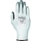 Ansell Coated Gloves, Nitrile, Palm, White, M 1 PR 118008 - alternate 3