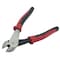 Klein Tools 8 1/8 in High Leverage Diagonal Cutting Plier Standard Cut Oval Nose Uninsulated J228-8 - alternate 3