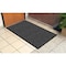 Genuine Joe Dual-Rib Indoor Wiper Mats, Charcoal (or Charcoal Gray), 36" W x 60" L GJO55351 - alternate 4