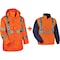 Ergodyne Hooded Jacket, Polyester, Class 3 Type R, Orange, 5XL 8385 - alternate 5