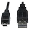 Tripp Lite Reversible USB Cable, Black, 6 ft. UR030-006 - alternate 2