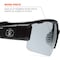 Ergodyne DAGR, Safety Glasses, Uncoated, Indoor/Outdoor Lens, Black Frame, Half-Frame DAGR - alternate 5