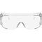 3M Tour-Guard V, Safety Glasses, Anti-Fog, Clear Lens, Clear Frame, Frameless, 100 PK TGV01-100 - alternate 2