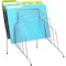 Fellowes File Holder, Silver, Steel, 10 1/8 in W, 12 1/8 in L, 11 4/5 in H, 8 Number of Compartments 72604 - alternate 2