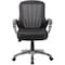Boss Chair, Black Back, 25 in W 29" L 41" H, Loop, Mesh Seat B6756-BK - alternate 2
