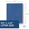 Roaring Spring Case of Dark Blue Paper Pocket Folders, 11.75"x9.5", Twin Pockets hold 25 sheets ea, 11 pt tag board, PK250 50116cs - alternate 7