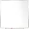 Ghent Dry Erase Board, Porcelain, 48 1/2 in, 48 1/2 in, Aluminum Frame, White, Matte M1-44-4 - alternate 5