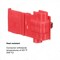 3M Insulation-Displacement Wire Connector, 16 AWG Max, 2 Port, Red, Polypropylene Insulation, 600 V 558-BULK - alternate 6