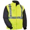 Ergodyne Hi-Vis Thermal Jacket Kit, 300D Oxford Polyester, Hi-Viz Lime, L 8388 - alternate 2