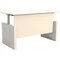 Safco Adjustable Desk Medina Height-Adjustable 72" Straight De, 36 in D X 49.3 in H, 72 in W X Laminate MNDSHA72TSS - alternate 5
