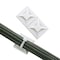 Panduit Cable Tie, Mnt, Hitmp, .75x.75in, Wh, PK500 ABMM-AT-D - alternate 2