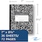 Roaring Spring Case of Black Marble Composition Notebooks, Wide Ruled, 36 sht, 8.5"x7", Flexible Covers, PK144 77332CS - alternate 5