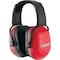 Jackson Safety H70 Vibe Over-the-Head Ear Muffs, 26 dB NRR, Passive, Red 20774 - alternate 2