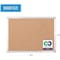 Mastervision MasterVision Earth Series Self-Healing Cork Bulletin Board, Wall Mount, 24x36", Aluminum Frame CA031790 - alternate 6