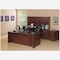 Lorell 15.8" W Lorell Contemporary Furniture, Laminate, Mahogany LLR69395 - alternate 2