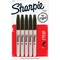 Sharpie Permanent Maker, Fine Marker Point Type, Black Ink, PK5 30665PP - alternate 2