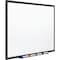 Quartet Dry Erase Board, Melamine, 48 in, 96 in, Aluminum Frame, White, Gloss S538B-24 - alternate 5