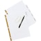 Avery Avery Big Tab Write & Erase Dividers 23075, 5 White Tabs, 1 Set 7278223075 - alternate 8