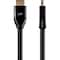 Monoprice High Speed HDMI Cable, Hdr, 6 ft., Black 15428 - alternate 2