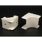 Legrand Internal Elbow Raceway, PN05 Series, 1 Channel, 1.125 in W, 0.625 in H, 2-1/8 in L, Ivory PN05F17V - alternate 2