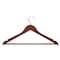 Honey-Can-Do Wood Suit Hanger, Cherry, PK24 HNG-01335 - alternate 2