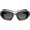 Ergodyne LOKI, Safety Glasses, Anti-Fog, Smoke Lens, Matte Gray Frame, Full-Frame LOKI-AF - alternate 6