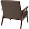 Ave 6 Collection: Davis Arm Chair, Wood Back, 26-1/2 in W 28-1/2" L 32-1/4" H, Fixed Arms, Fabric Seat DVS51-K12 - alternate 4