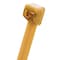 Panduit Cable Tie, 7-1/2 in L, 2 in Max Bundle Dia., Brown, PEEK, 150 lb Strength, 100 PK PLT2S-C71 - alternate 2