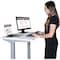 Victor Technology Electric Sit-Stand Desk, 36 in W, White DC830W - alternate 5