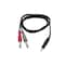 Monoprice Trs Male To Two Ts Male Cable, 5 ft. 601045 - alternate 5