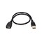 Monoprice USB 2.0 Extension Cable, 1-1/2 ft.L, Black 5431 - alternate 4