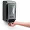 Gojo FMX-20 2000mL Foam Soap Dispenser, Push-Style, Chrome/Black 5271-06 - alternate 2