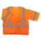 Ergodyne Hi-Vis Economy Vest w/Sleeves L Class 3 U Back, , Hook & Loop 1 Pockets 8310HL - alternate 2