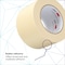 3M Masking Tape, 72 mm W x 55 m L, 5.2 mil Thick, Tan, Rubber Adhesive, 12 PK 2307 - alternate 3