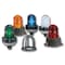 Federal Signal Strobe Light, Clear, Strobe Tube, 24V DC, 80 FPM, 5 19/32 in Dia., Surface 154XST-S12-24C - alternate 2