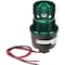 Federal Signal Warning Light, Green, Steady Burn LED, 120V AC, Not Applicable FPM, 3 1/8 in Dia., (F) 1/2 in NPT LP3PL-120G - alternate 2