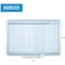 Mastervision Calendar Planning Board, Steel, 38 in, 50 in, Aluminum Frame, White/Gray, Matte GA0597830 - alternate 7