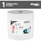 Wypall WypAll PowerClean L40 Extra Absorbent Towels (05007), Jumbo Roll, Limited Use Towels, White 05007 - alternate 11
