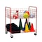 Champion Sports Back Ease Storage Sports Cart, 2 Level OCLX - alternate 2