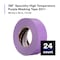 3M Painter's Tape, 48 mm W x 60 yd L, 7.3 mil Thick, Purple, Rubber Adhesive, 24 PK 501+ - alternate 4