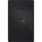 Lutron Lutron Satin Colors 1 Socket Telephone Faceplate - RJ-12 Phone - Midnight SC-PJ-MN - alternate 2